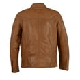 thumbnail image 2 of Milwaukee Leather SFM1865 Men's Saddle Classic Zipper Front Leather Jacket X-Large, 2 of 3