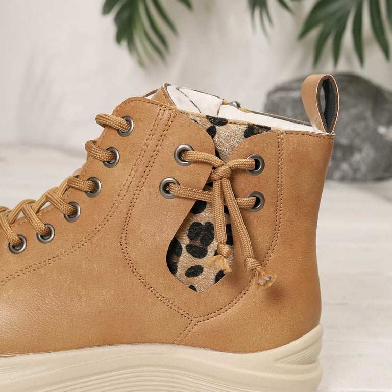 fleece lined dress boots Short boots for women, fleece-lined boots