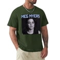 thumbnail image 1 of Camiseta de marca Meg Myers para hombre tops de talla grande ropa de verano camiseta negra camiseta de moda para hombre, 1 of 6