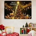 thumbnail image 6 of Virelaxpo Holiday Christmas Wall Tapestry Decor, Room Covering for Home Office Festive Season, 59x35 Inches Size, 6 of 6