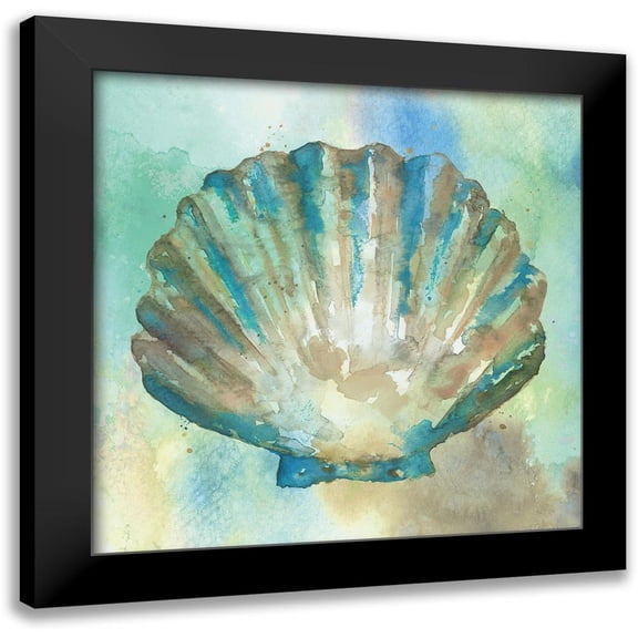 Fontaine, Stephane 12x12 Black Modern Framed Museum Art Print Titled - Sand I