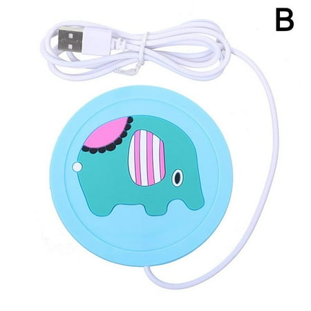 

1X USB Silicone Heating Coaster Heat Warmer Electric Heater Mat A7X1