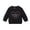 Black, variant on KAUOD Toddler Baby MAMA'S BOY Letter Print Sweatshirt Boys Girls Long Sleeve Oversized Crewneck Pullover Tops Shirts