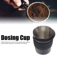 thumbnail image 3 of Dosificadora de Café Dosificadora de Café de Acero Inoxidable Accesorios para Cafeteras con Olor A Olor 51 mm, 3 of 6