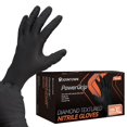 thumbnail image 1 of Guantes Jointown de nitrilo resistentes de 10 mil, talla XL, negros, 100 unidades, 1 of 6