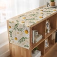 thumbnail image 6 of Table Runners 72 Inches Long Dress Scarves, Spring Daisy Farmhouse Kitchen/Dining Table Runner, Coffee Tablerunners, Country Watercolor Flower Leaf Plant 16x72 Inch, 6 of 9