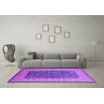 thumbnail image 3 of Ahgly Company Indoor Rectangle Oriental Purple Industrial Area Rugs, 8' x 10', 3 of 4