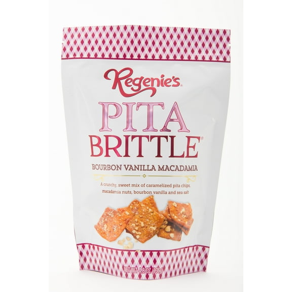 Regenie's Bourbon Vanilla Macadamia, Pita Brittle - 3 pack