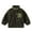 Army Green, variant on Boys Winter Jacket Warm Solid Zipper Coat Thick Lined Outerwear for Kids Toddlers Cold Weather Wear