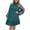 Green, variant on THDHVS Plus Size Dresses,Dresses for Women,Long Sleeve Sheer Mesh Dress Layering Piece or Standalone Statement Black