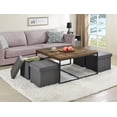 thumbnail image 2 of Elegant and Compact Caitlin Coffee Table with Storage Bins, 2 of 2
