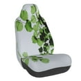 thumbnail image 1 of Balery Watercolor Green Leaves Funda de Asiento para Auto con Diseño - Cubierta Frontal Suave y Transpirable con Protector Antideslizante- 1 Unidad, 1 of 5