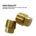 thumbnail image 3 of Tapones de desagüe Spurick 1/2 NPT de latón macizo para cascos de barcos, paquete de 2, 3 of 4