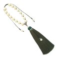 thumbnail image 2 of jifeng Car Rearview Mirror Pendant Door Wall Accessory Lotus Beads Hanging Ornament Light Green 33cm, 2 of 9