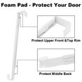 thumbnail image 5 of White Adjustable Wreath Hanger for Front Door, No-Drill Over The Door Hook Holds 20lbs for Seasonal Decor, 5 of 8