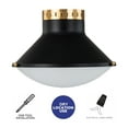 thumbnail image 7 of C Cattleya Matte Black Color Temperature Selectable 3000K/4000K/5000K Dimmable LED Flush Mount, 7 of 7
