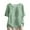Green, variant on Lovskoo Linen Summer Tops for Women 2024 Round Neck Short Sleeve Solid Color Casual Button Top Black