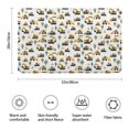 thumbnail image 3 of Cartoon Construction Vehicles Trees White Pattern Bathroom Rugs Mat,Non Slip Microfiber Bathroom Rug,Rubber Backing,Soft Bathroom Mats for Bathroom Floor,Tub and Shower,20x32in(50x80cm), 3 of 3