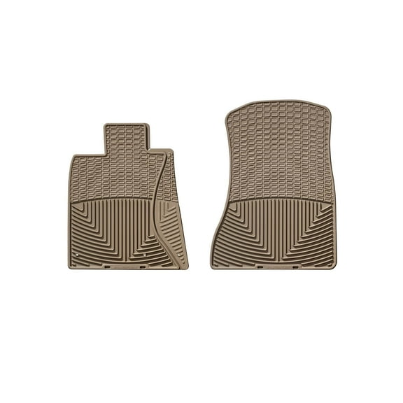 WeatherTech All-Weather Floor Mats compatible with Lexus GS 450h, GS 300, GS 350/GS 460, GS 430 - 1st Row (Driver & Passenger), Tan