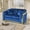 Gold-Blue, variant on Wiilayok 84" Velvet Luxury 3 Seat Sofa, Mid-Century Classic Chesterfield Sofa Couch With Button Tufted,Golden Lines for Living Room,Black