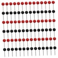 thumbnail image 4 of IFANLANDOR 600 Pcs Decorative Pushpins Black Plastic Fixer Function General Users, 4 of 8