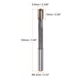 thumbnail image 2 of Uxcell 8.8mm H7 C1/K30 Tungsten Carbide Tip Straight Flutes Lathe Machine Chucking Reamer, 2 of 5