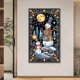 thumbnail image 2 of 5D DIY Taladro Navidad Muñeco Nieve Artesanía 40x70cm, 2 of 9