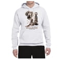 thumbnail image 2 of If It's Not a Weimaraner It's Just a Dog Gift | Mens Dog Lover Hooded Sweatshirt Graphic Hoodie, White, 2XL, 2 of 3