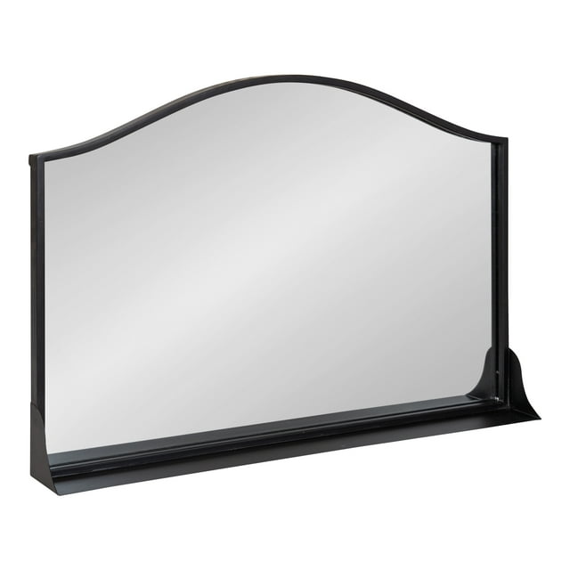 Kate and Laurel Gramera Miroir Mural en Arche, Noir 32x22