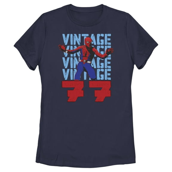 Women's Marvel Spider-Man Beyond Amazing VINTAGE 77 SPIDEY T-Shirt
