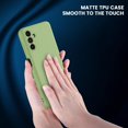 thumbnail image 6 of Case for Samsung Galaxy A13 5G, Thin TPU Cover with Camera Protection Soft Interior Anti-Scratch Slim Fit Flexible Phone Case for Galaxy A13 5G - Green, 6 of 7