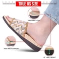 thumbnail image 3 of MEGNYA Orthopedic Slides Sandals for Women, Comfortable Plantar Fasciitis Sandals for Flat Feet, High Arch Support Walking Sandals with Adjustable Straps, 3 of 6