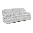 thumbnail image 3 of Lexicon Goodland Corduroy 2pc Set Sofa+ Loveseat in Gray, 3 of 16