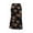 Navy Blue Peony, variant on Women’s Chiffon A-Line Maxi Skirt High Waisted Flowy Long Skirt Elastic Waist Business Casual Elegant Skirt for Work Office Daily Wear Summer,Navy Blue,XL