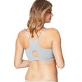 thumbnail image 3 of Cake Maternity Cotton Candy Wirefree Nursing Bra for Breastfeeding, Seamless Maternity Sleep Bra, Steel Grey, Medium, 3 of 6