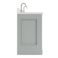 thumbnail image 5 of Ariel Stafford 73 Inch Double Oval Sink Vanity With White Quartz Countertop W/1.5" Edge In Grey, 5 of 10