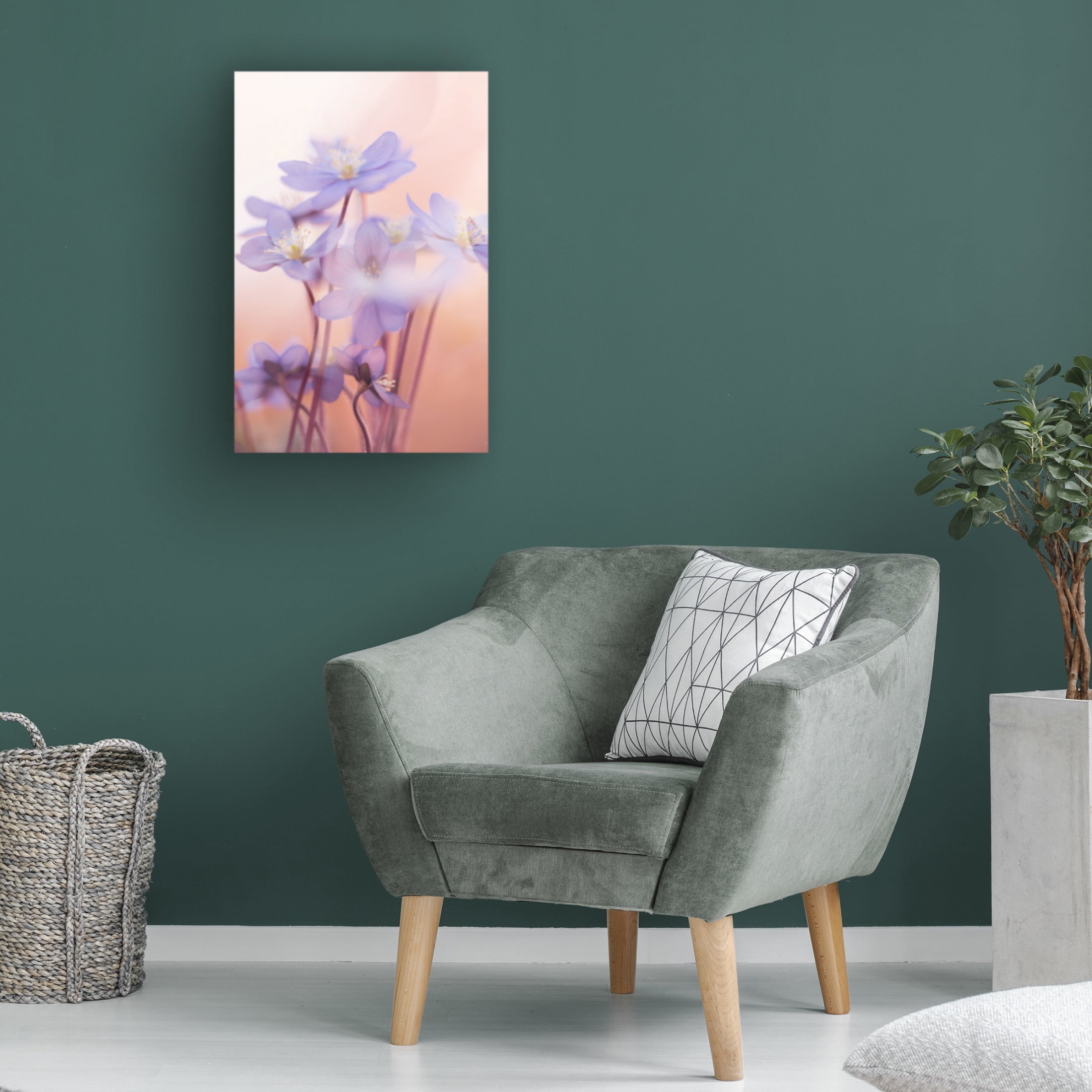 Canvas Wall Art - Petra Dvorak 'Spring Symphony' Wall Art for Living Room, Bedroom, or Office Décor by Trademark Fine Art - 16 x 24 Inches