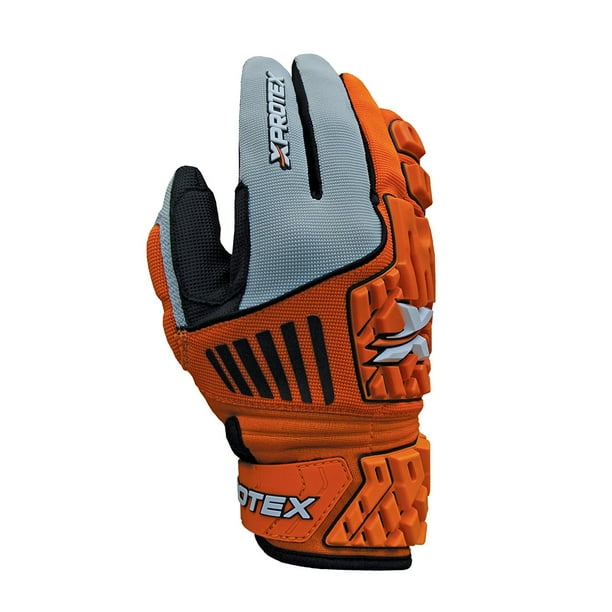 Xprotex 15 RAYKR Batting Gloves (Pair), Orange, Large