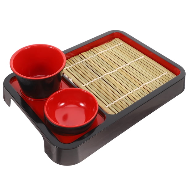 Juego de bandejas prácticas para el hogar: bandeja para servir comida, bandeja para el té de la tarde.