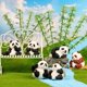 thumbnail image 4 of Mini Panda De Madera Brasileña Estatua De Panda De Resina De Árbol Brasileño Para Decoración Hidropónica De Panda De Madera Brasileña Divertido Escritorio De Mesa Para Interiores O, 4 of 8