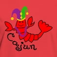 thumbnail image 3 of CafePress - MARDI GRAS CAJUN CRAWFISH T Shirt - Women's Traditional Fit Dark T-Shirt, 3 of 4