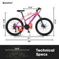 thumbnail image 7 of Mercury100 Powerful Dual Disc Brake Women's 26" Mountain Bike, 7 of 7