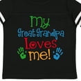 thumbnail image 4 of Inktastic My Great Grandpa Loves Me Boys or Girls Toddler T-Shirt, 4 of 5