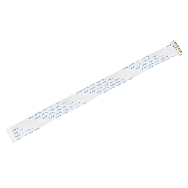 Cable plano flexible Uxcell, 30 pines, paso de 0.02'' mm, 200 mm, cable FPC FFC (tipo B) 1 pieza