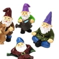 thumbnail image 4 of 5x pequeña estatuil de resina Hada miniatura estatuil jardín decoración ornamento regalo 14,2 cm Baoblaze estatuas de paisaje, 4 of 8