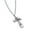 Black, variant on Emma Manor EM Retro Stainless Steel Cross Men Pendant Necklace, 24"