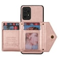 thumbnail image 2 of Dteck Case For Samsung Galaxy A71 4G 6.7-inch,Luxury Leather Zipper Card Holder Wallet Cross Body Bag Back Galaxy A71 4G Case Hybrid Rubber Kickstand Cover with Shoulder Strap,Pink, 2 of 8