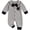 Gray spider, variant on WIBACKER Newborn Baby Boy Halloween Outfit Long Sleeve Spider Embroidery Romper Bowtie Jumpsuit Halloween Costumes 0-18M