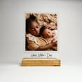 thumbnail image 4 of Personalized Wood Stand Plaque, Custom For Mom, Mommy From Baby Daughter, Son, Happy 1st Mother's Day, I Love You, Birthday, Christmas Gift!, 4 of 7