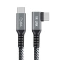 thumbnail image 1 of Codo de ángulo recto de 90 grados 60W PD Carga rápida USB3.2 Gen1 5Gbps Línea de cable de transferencia de datos para Oculus Quest 2, 1 of 6